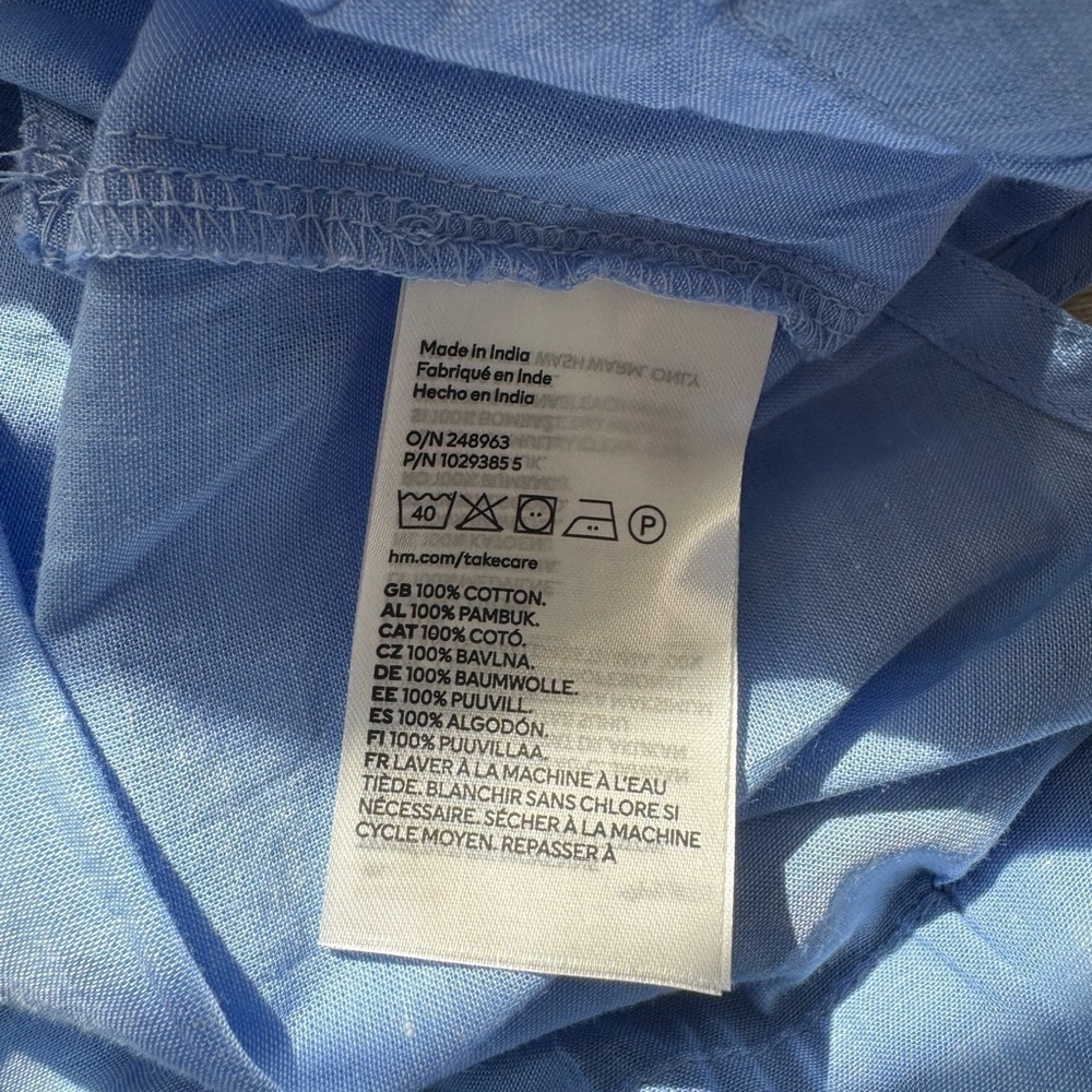 H & M Blue Top / Shorts Set - Picture 7 of 8